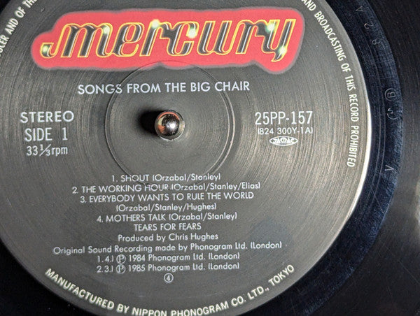 Songs From The Big Chair = シャウト