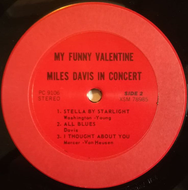 My Funny Valentine - Miles Davis In Concert