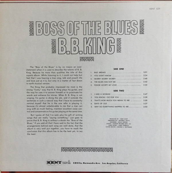 Boss Of The Blues