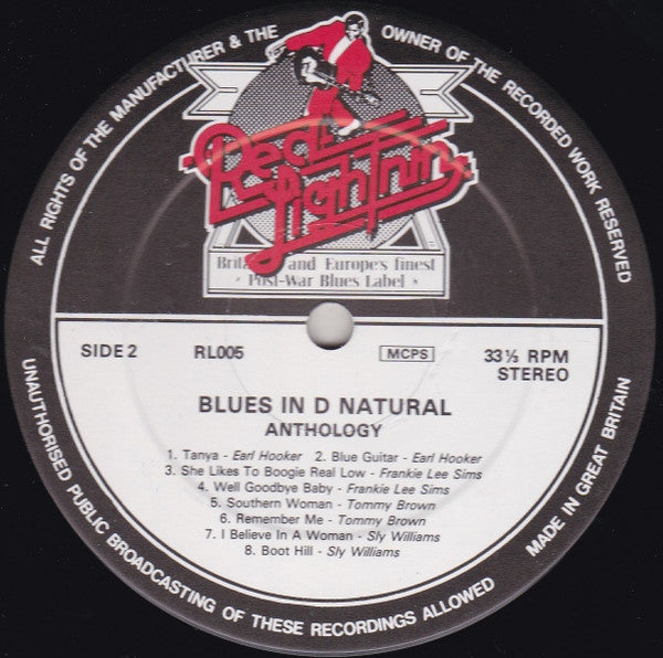 Blues In D Natural