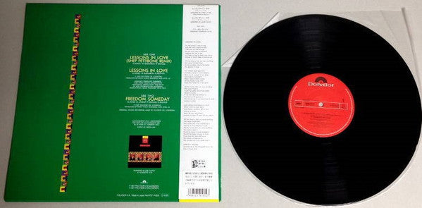 Release: Lessons In Love-Vinyl-Japan-1987-13MM 7049-13778427