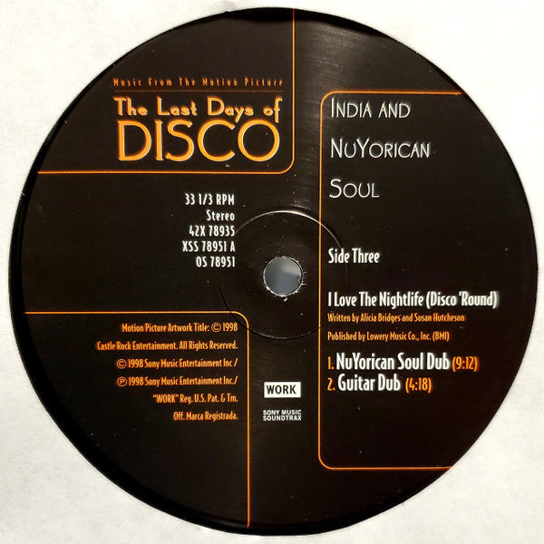 I Love The Nightlife (Disco Round) - 12" Remixes