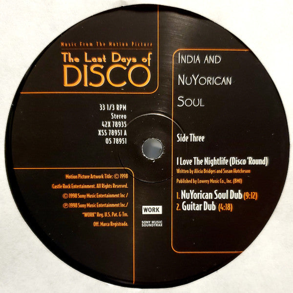 I Love The Nightlife (Disco Round) - 12" Remixes