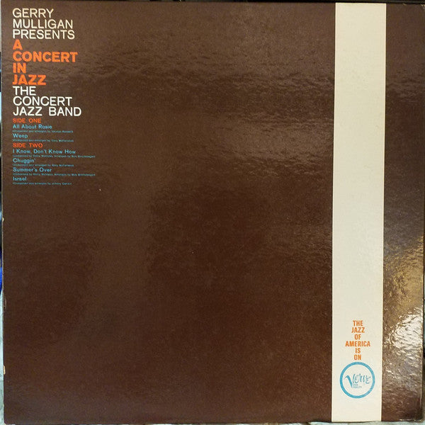 Gerry Mulligan Presents A Concert In Jazz