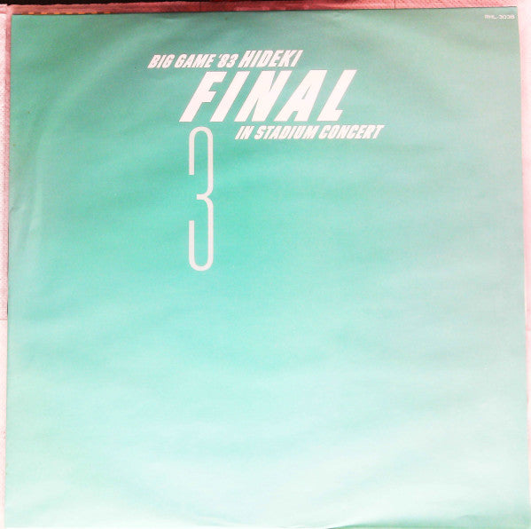 Big Game '83 Hideki Final In Stadium Concert