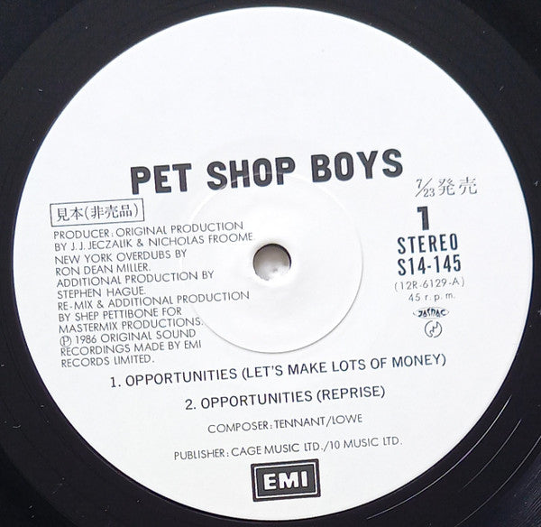 Opportunities (Let's Make Lots Of Money)