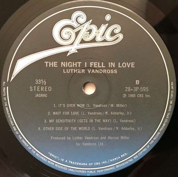 The Night I Fell In Love