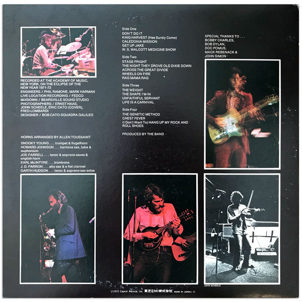 Rock Of Ages: The Band In Concert