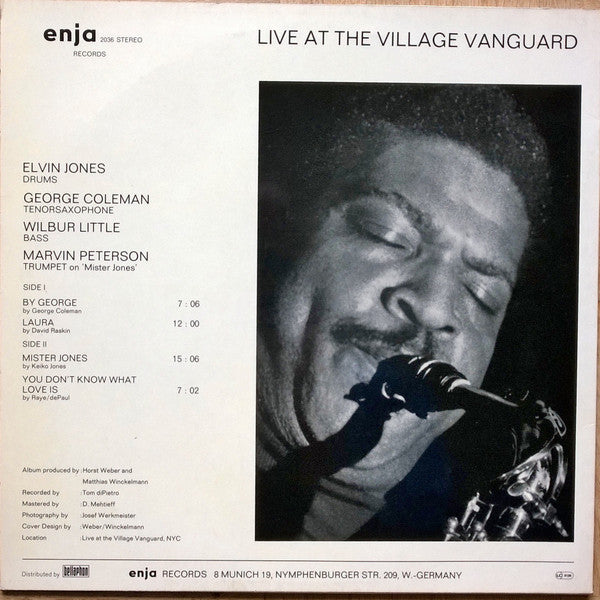 Live At The Village Vanguard
