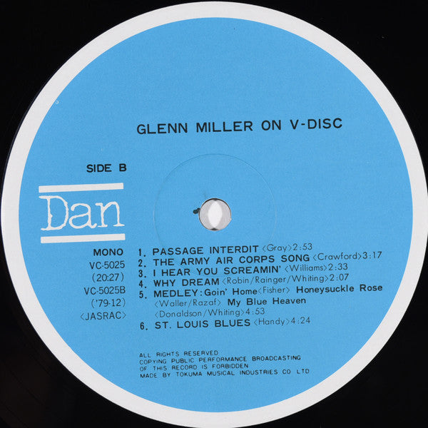 Glenn Miller On V-Disc