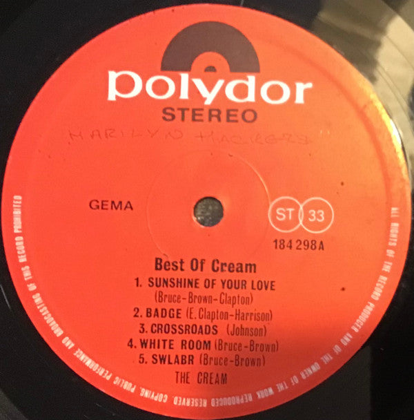 Best Of Cream