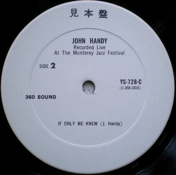 Recorded Live At The Monterey Jazz Festival