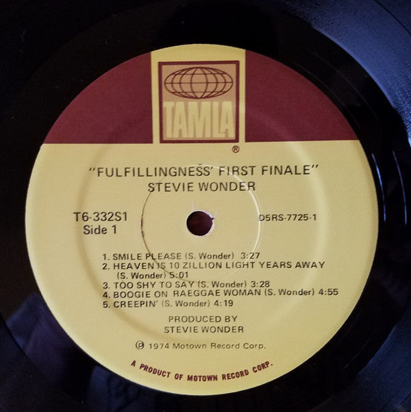 Fulfillingness' First Finale