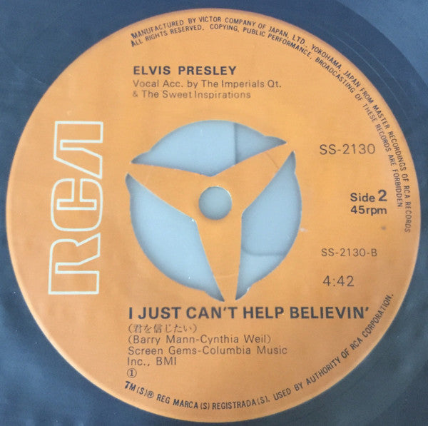 Polk Salad Annie / I Just Can't Help Believin'