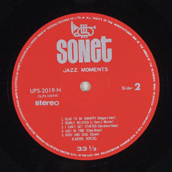 Jazz Moments With Karin Krog