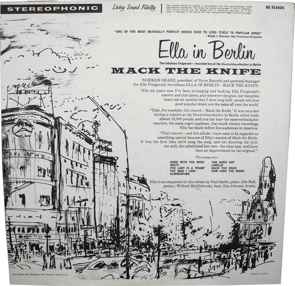Mack The Knife - Ella In Berlin