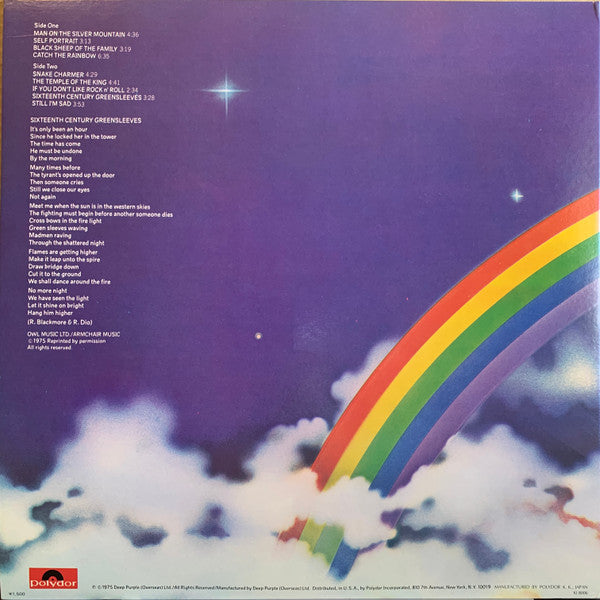 Ritchie Blackmore's Rainbow = 銀嶺の覇者