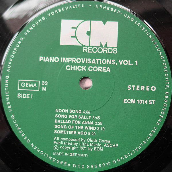 Piano Improvisations Vol. 1