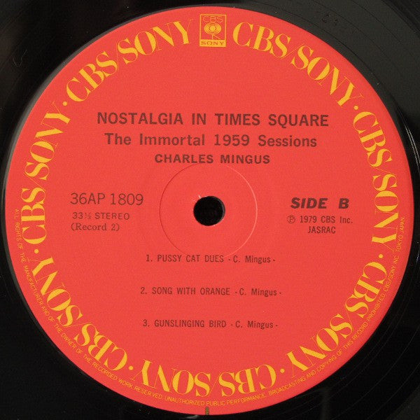 Nostalgia In Times Square / The Immortal 1959 Sessions