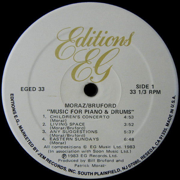 Music For Piano And Drums