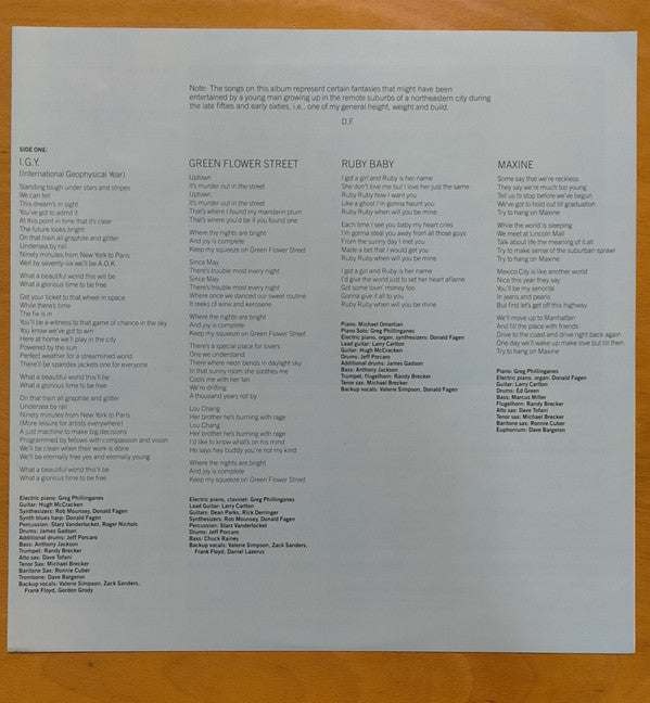 The Nightfly = ナイトフライ