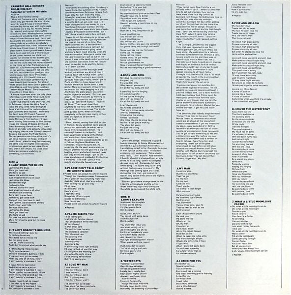 The Essential Billie Holiday (Carnegie Hall Concert)