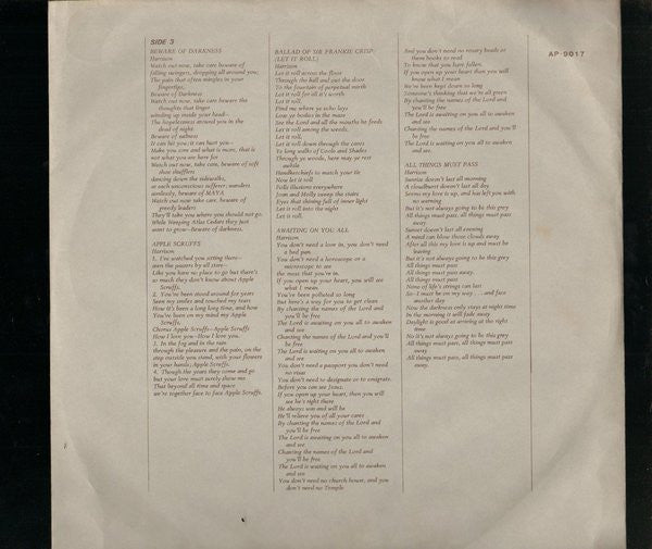 All Things Must Pass