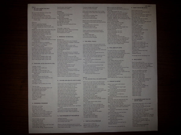 Burt Bacharach Song Book