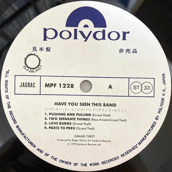 Have You Seen This Band?