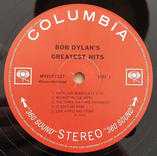 Bob Dylan's Greatest Hits