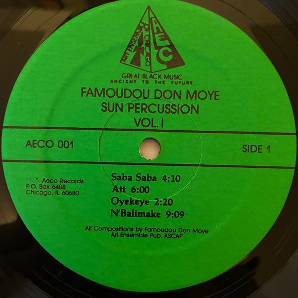 Sun Percussion Volume One