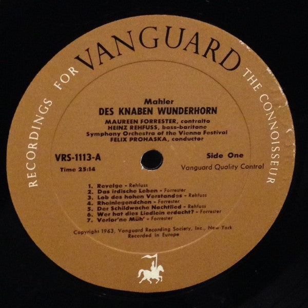 Songs From Des Knaben Wunderhorn = The Youth's Magic Horn