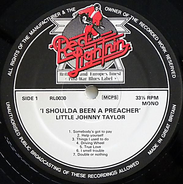 I Shoulda Been A Preacher