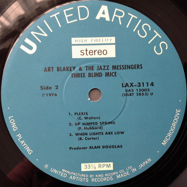 3 Blind Mice = スリー・ブラインド・マイス