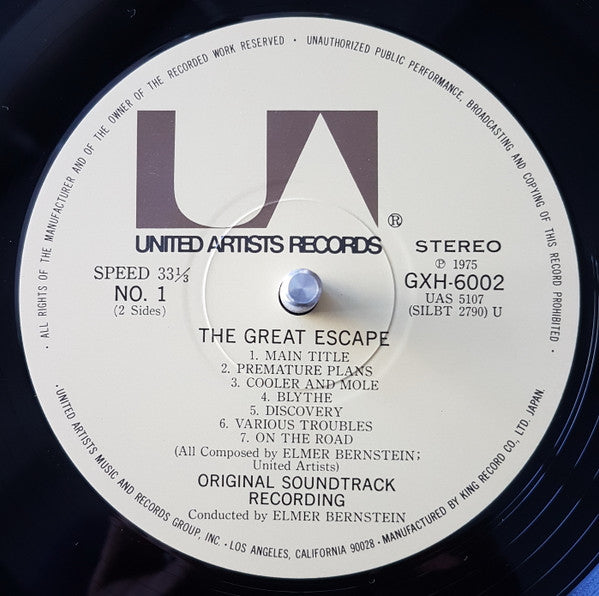 The Great Escape  (Original Motion Picture Soundtrack)