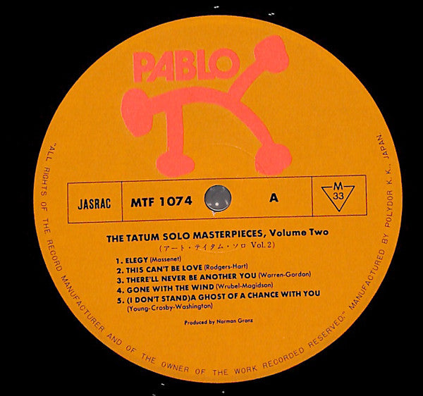 The Tatum Solo Masterpieces, Vol. 2