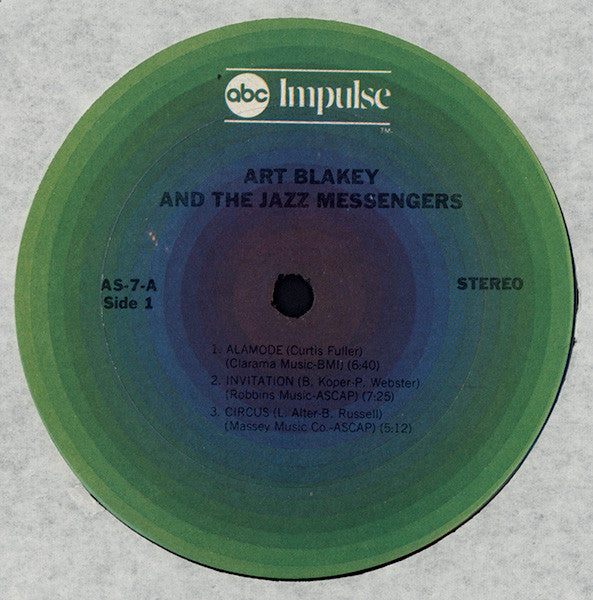 Art Blakey! Jazz Messengers!