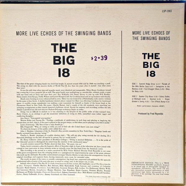 More Live Echoes Of The Swinging Bands