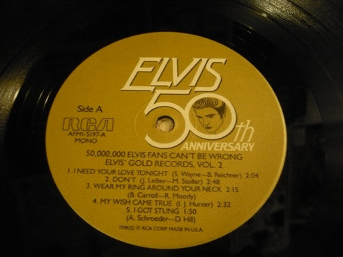 50,000,000 Elvis Fans Can't Be Wrong (Elvis' Gold Records, Vol. 2)