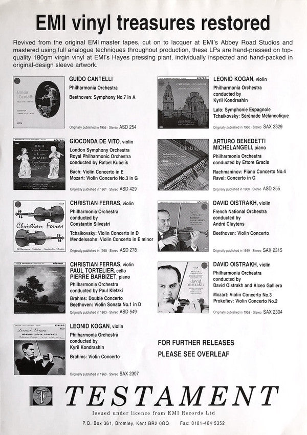 Rachmaninov: Concerto No. 4 In G Minor - Ravel: Concerto in G Major