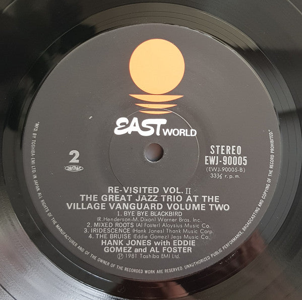 Re-Visited - The Great Jazz Trio At The Village Vanguard Volume 2