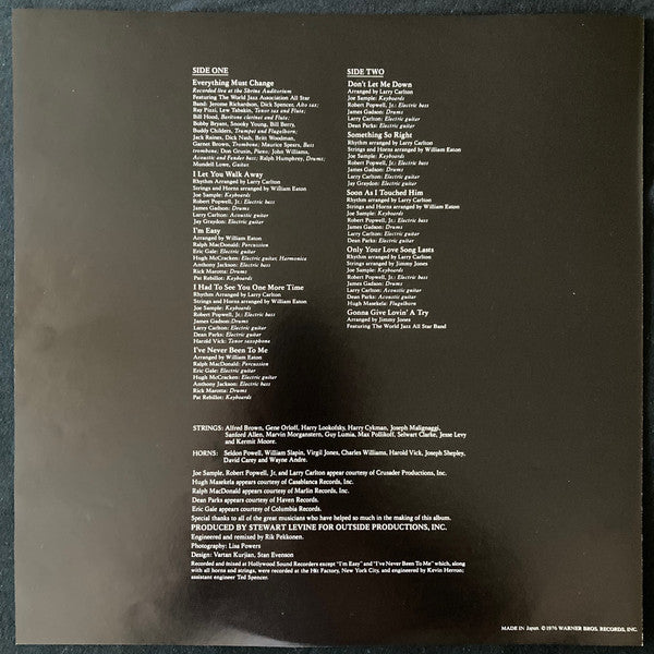 Everything Must Change