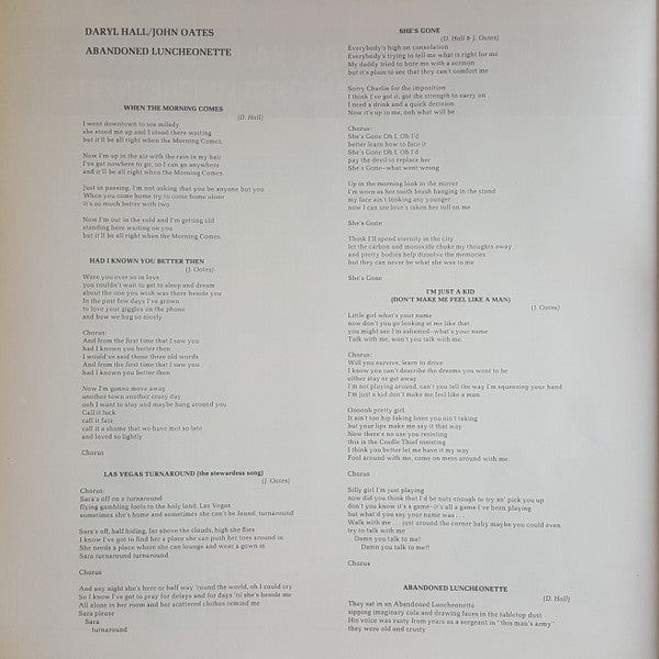 Abandoned Luncheonette = アバンダンド・ランチョネット