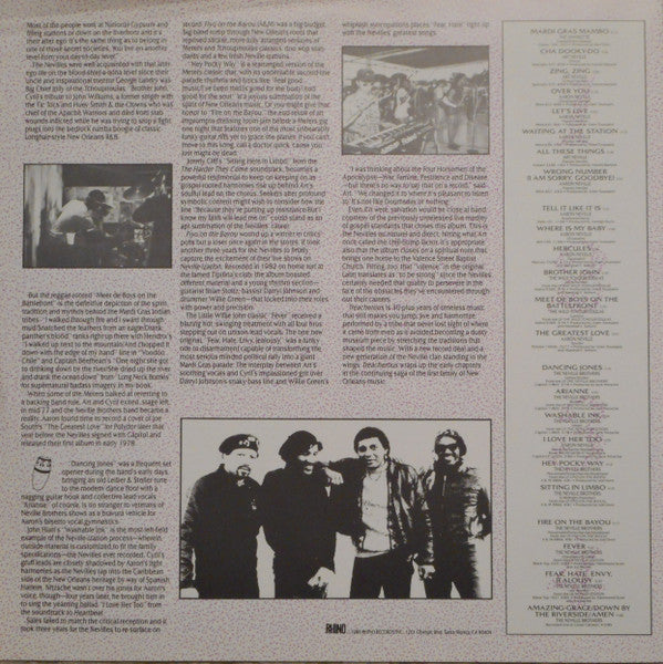 Treacherous: A History Of The Neville Brothers (1955 -1985)