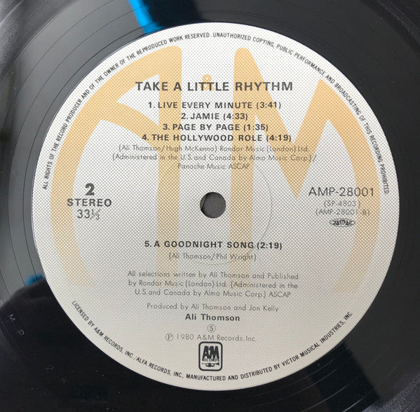 Take A Little Rhythm