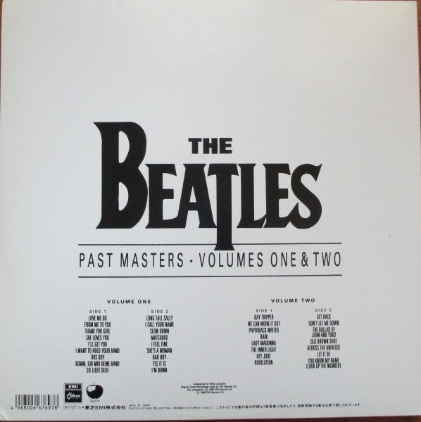 Past Masters Volumes One & Two