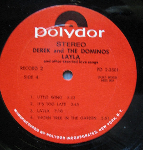 Layla And Other Assorted Love Songs