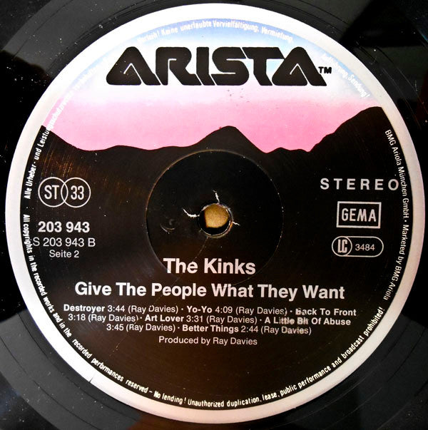 Give The People What They Want