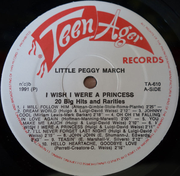 I Wish I Were A Princess