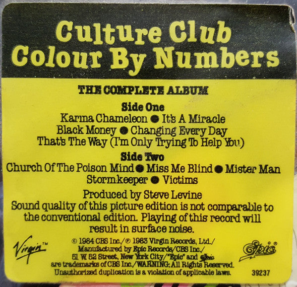 Colour By Numbers